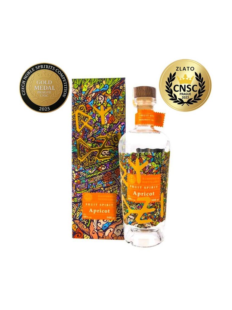 Raspenava Fruit Spirit meruňkovice 48% 0,5 l