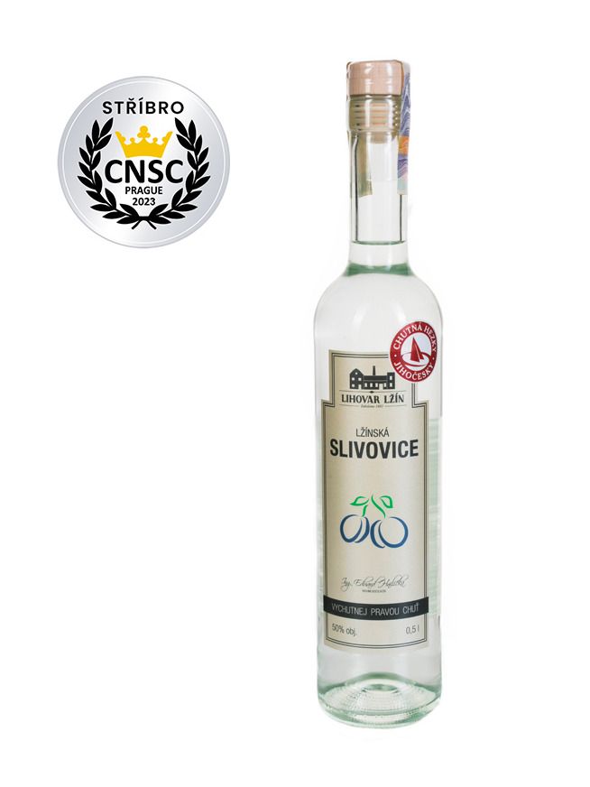 Lžínská Slivovice 50% 0,5 l