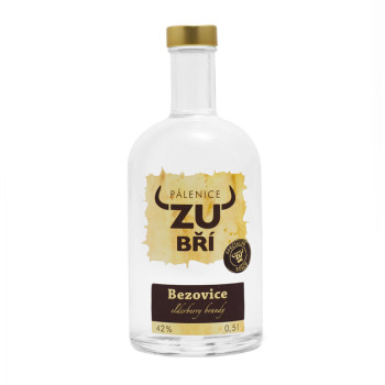 Zubří Bezovice 42% 0,5 l