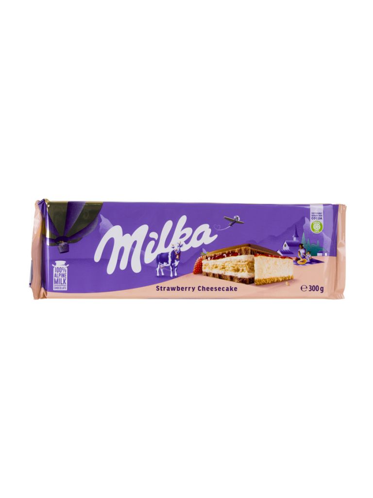 Milka Strawberry Cheesecake 300 g