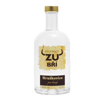 Zubří Hruškovice 50% 0,5 l