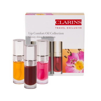 Clarins Travel Set Lip Comfort Oil 3 x 7 ml