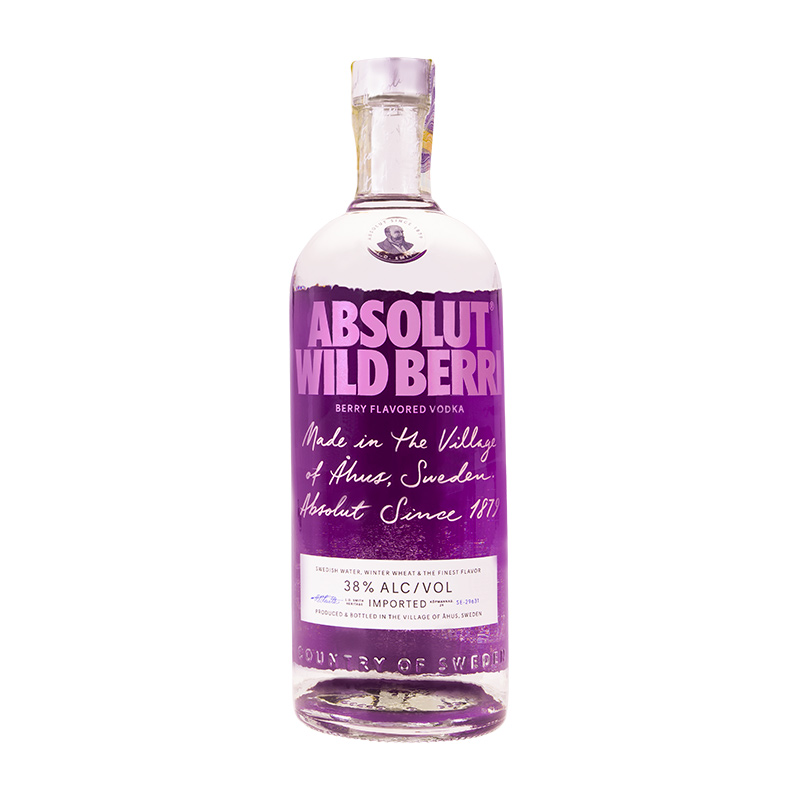 Absolut Vodka Wild Berri 1l 38%