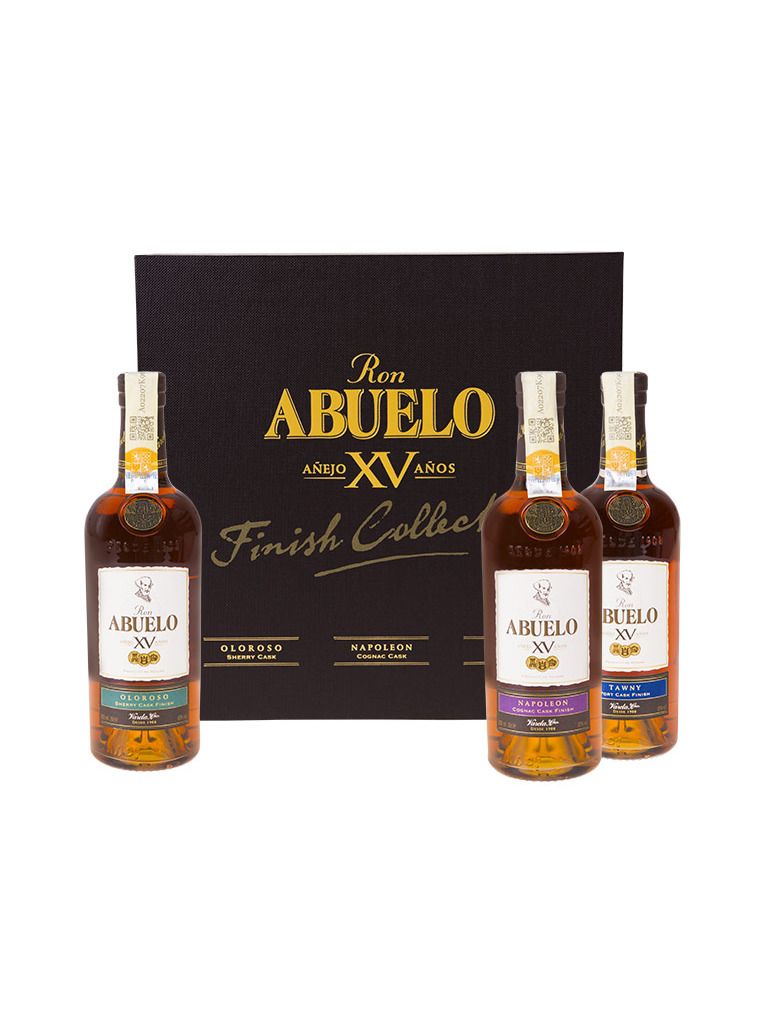 Abuelo Finish Collection 15y 3 × 0,2 l 40% Dárkové balení