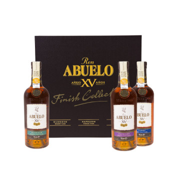 Abuelo Finish Collection 15y 3 × 0,2 l 40% Dárkové balení - 1