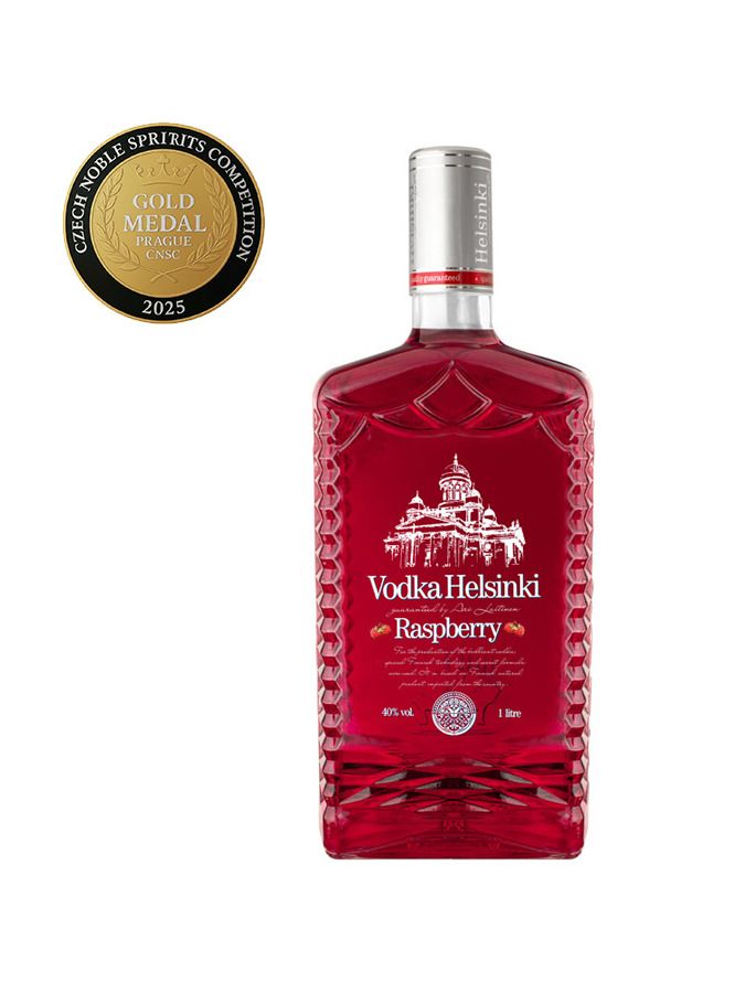 Helsinki malinová vodka 40% 1 l