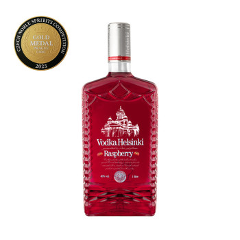 Helsinki malinová vodka 40% 1 l