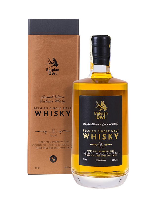Belgian Owl 5Y PX Bourbon Cask Finish 0,5l 46% GB