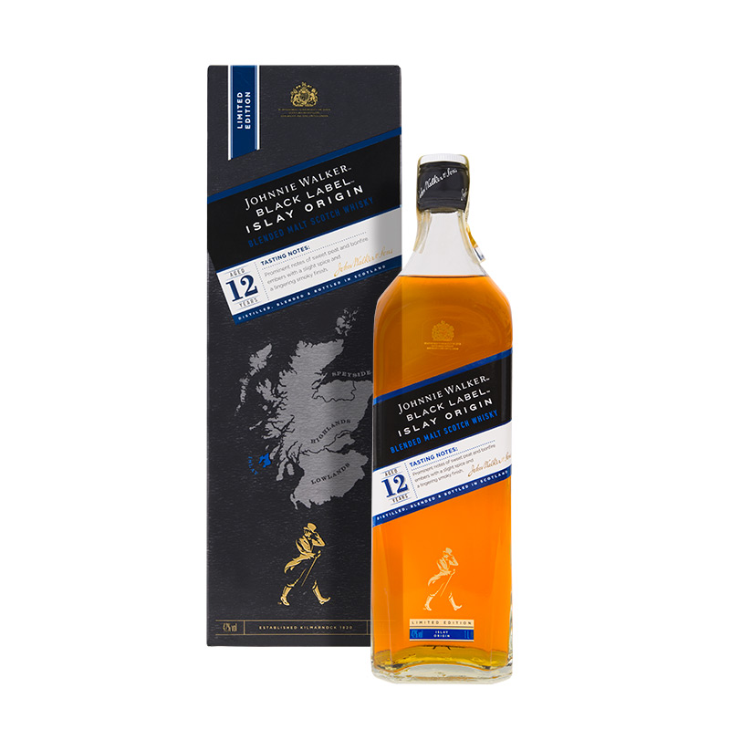 J.Walker Black Label Islay Origin 1l 42% GB