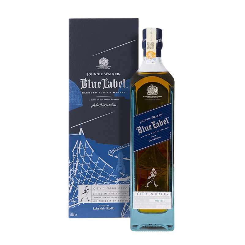 J.Walker Blue Label Nomad Cities Mars 0,7l 40% GB