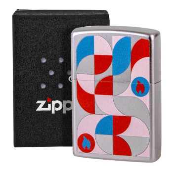 ZIPPO 205 geometric Design