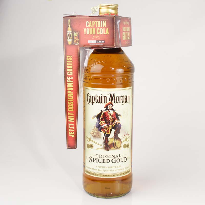 Captain Morgan Spiced Gold 35% 3 l (holá láhev s pumpou)