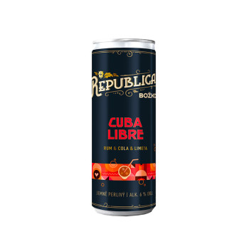 Božkov Republica Cuba Libre 0,25l plech 6%