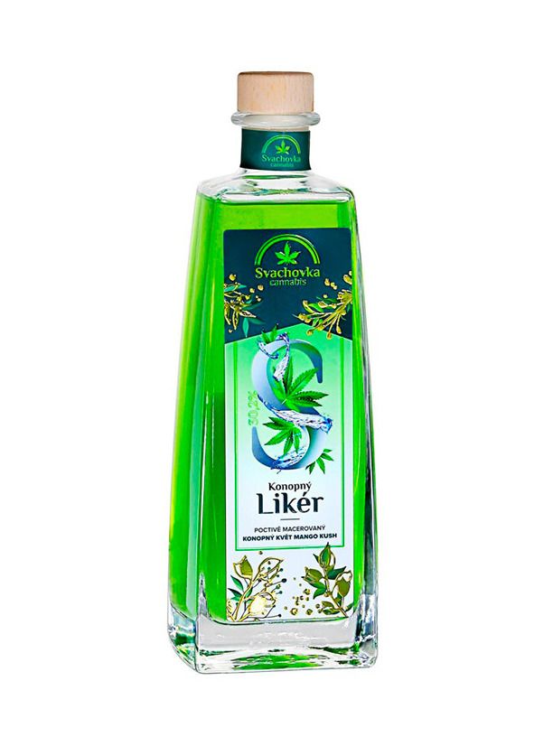 Svachovka Konopný likér 30,2% 0,5 l