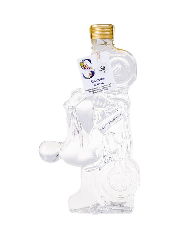 Svachovka Motorka slivovice 45% 0,35 l