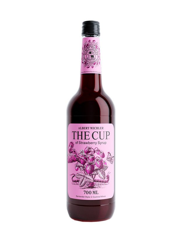 Albert Michler jahodový sirup 0,7l