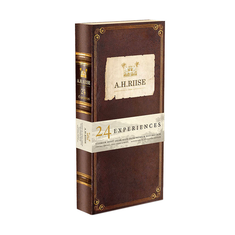 Degustační adventní kalendář A.H. Riise 24x0,02 L 43,9%