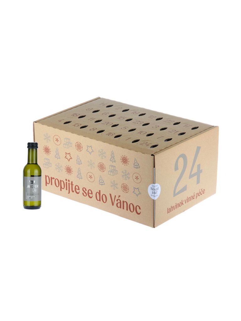Lahofer vinný adventní kalendář 12% obj. 24x0,187 l