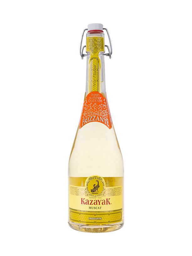 Kazayak Frizzante Muscat halbsüss 0,75l 12% obj.