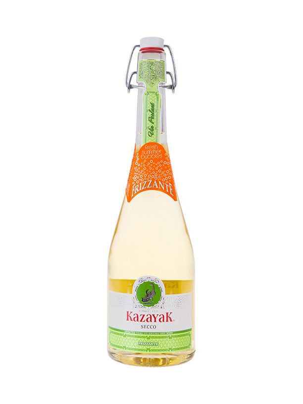 Kazayak Frizzante -Secco weiss trocken 0,75l 12,5% obj.