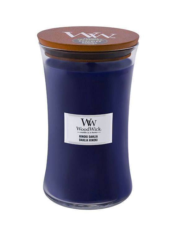 WoodWick Hinoki Dahlia glass large