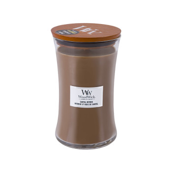 WoodWick Santal Myrrh glass large