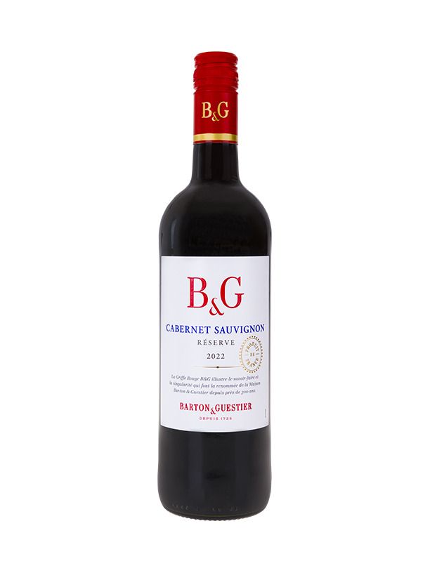 B&G Cabernet Sauvignon 0,75l 13% obj.