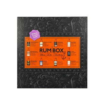 The Rum Box Purple Edition 10 x 50ml 42,3% - 2