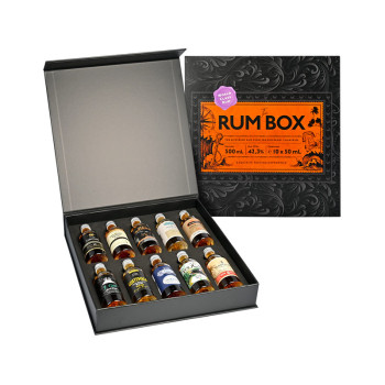 The Rum Box Purple Edition 10 x 50ml 42,3% - 3