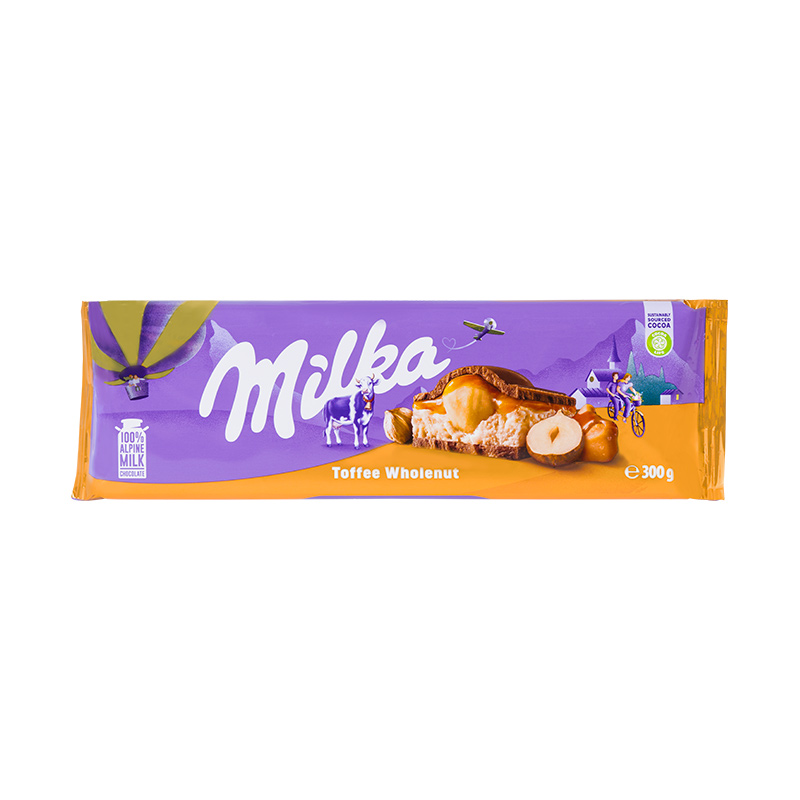 MILKA Toffee Wholenut 300g