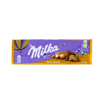 Milka Whole Almonds 270g