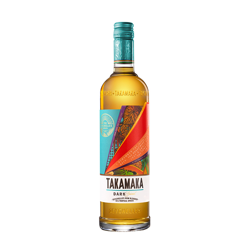 Takamaka Rum Dark Spiced 0,7l 38%