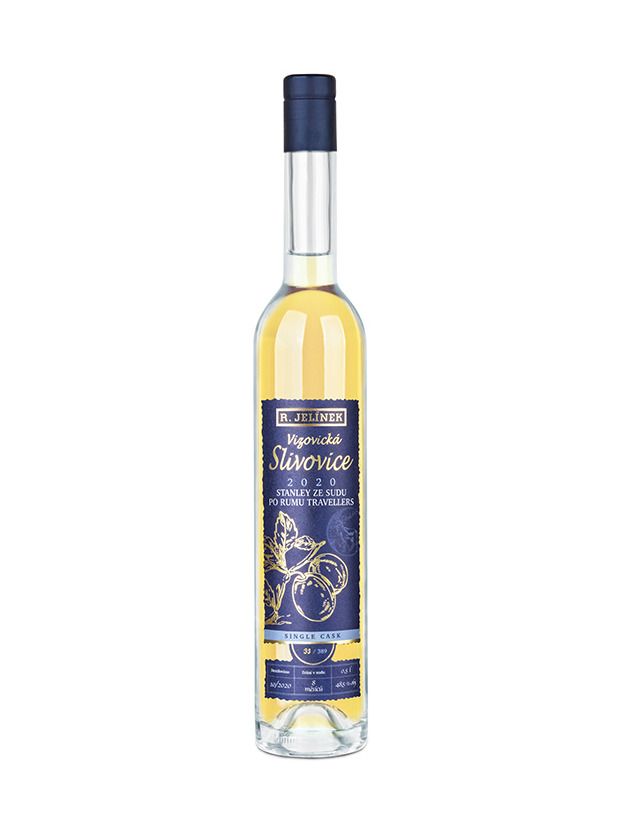 R.Jelínek Vizovická slivovice STANLEY 2020 0,5 l 48,5%