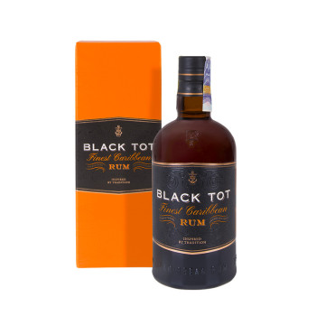 Black Tot Finest Caribbean Rum 0,7 l 46,2% Dárkové balení