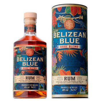 Belizean Blue Rare Blend 0,7 l 48%