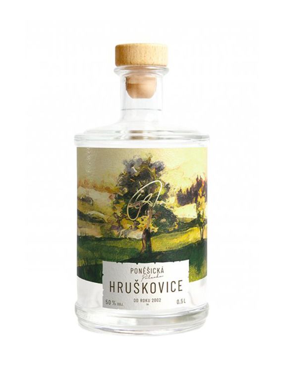 Poněšická hruškovice 0,5 l 50%