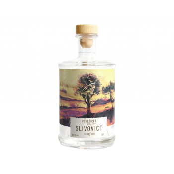 Poněšická slivovice 50% 0,5 l
