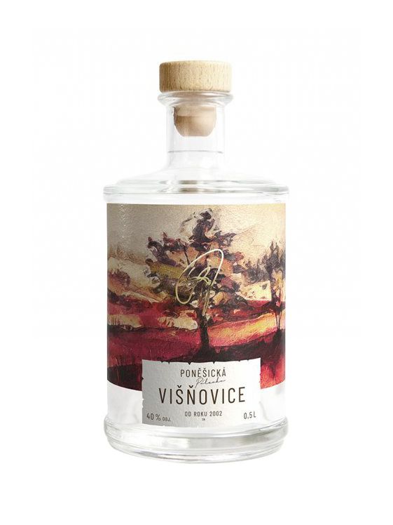Poněšická višňovice 0,5 l 40%