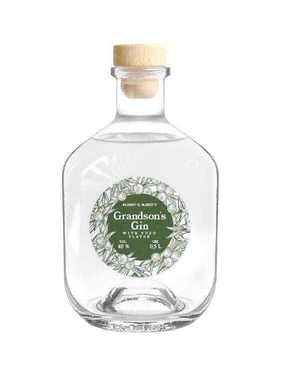 Grandson's YUZU gin 0,5 l 40%