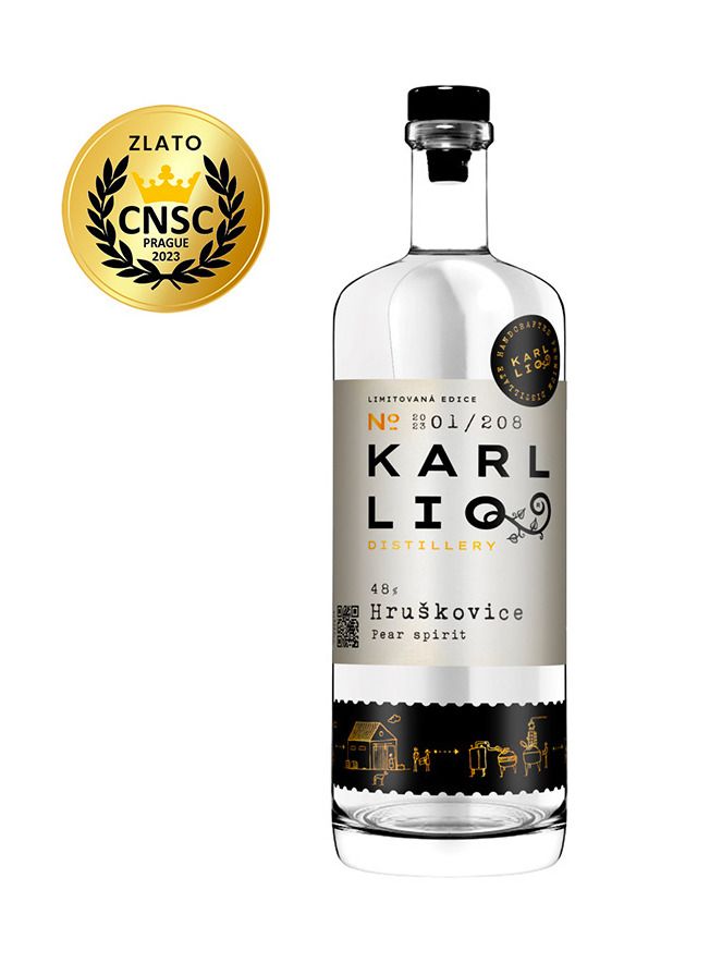 Karl LIQ Hruškovice 2023 0,5 l 48%