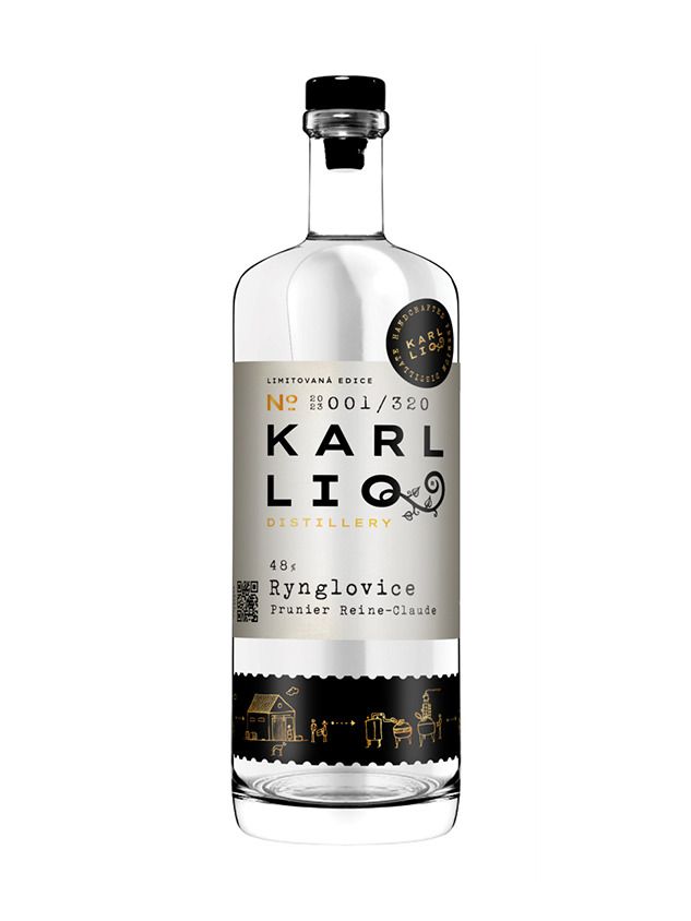 Karl LIQ Rynglovice Reine-Claude 2023 48% 0,5 l