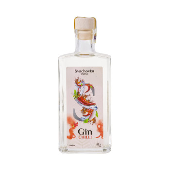 Svachovka Gin  Set : Chili+Levandule+Waxwing 3 x 0,2l 44,33% - 2