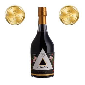 Ratafia VIŠNIČKA 0,5 l 18% dárkové balení