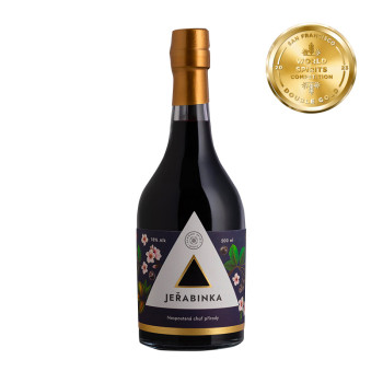 Ratafia JEŘABINKA 0,5 l 18% dárkové balení - 4