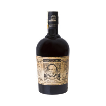 Diplomatico SELECCIÓN DE FAMILIA Rum 0,7 l 43% Giftbox 2 glasses - 2