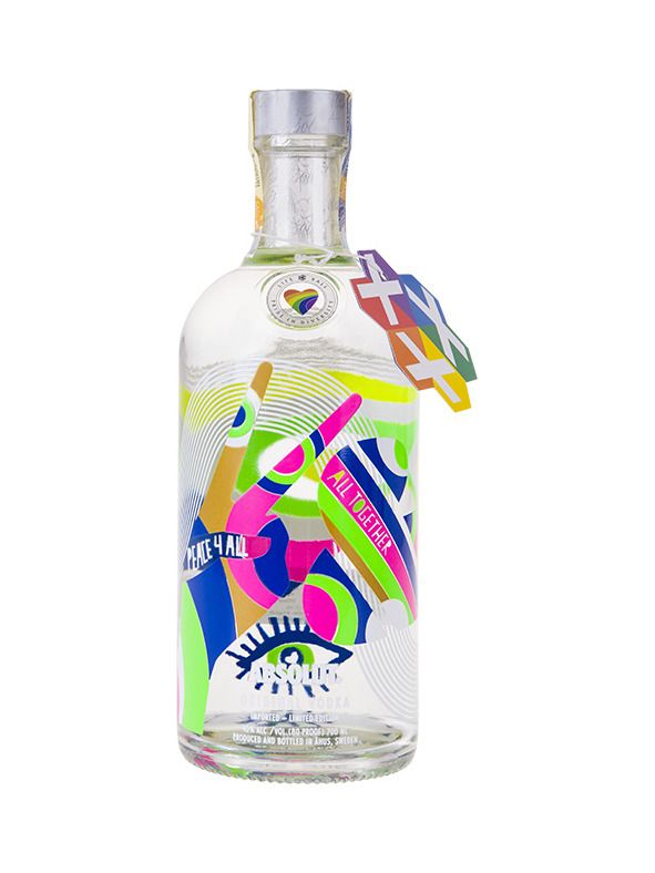 Absolut LIFE BALL Original Vodka Limited Edition 2019 0,7 l 40%