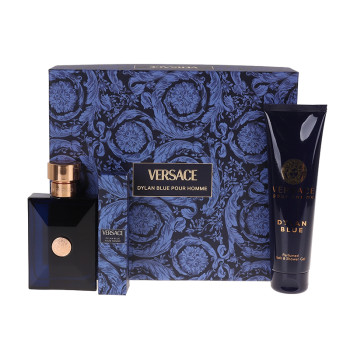 Versace Dylan Blue Set : EdT 100ml +Bath and Shower Gel 150ml +10ml - 1