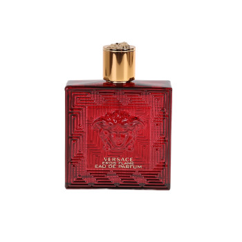 Versace Eros Flame EdP 100ml +Bath and Shower Gel 150ml +EdT 10ml - 3