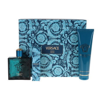 Versace Eros Set: Parfum 100ml + Bath and Shower Gel 150 ml + Parfum 10 ml