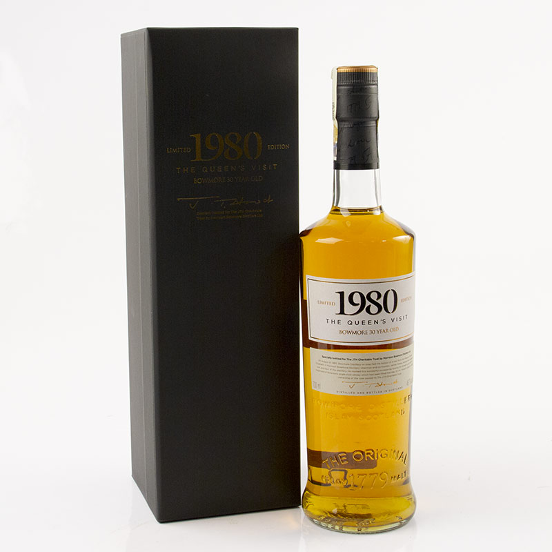 Bowmore 30y 1980 Queen's Visit 0,7l 46,7%